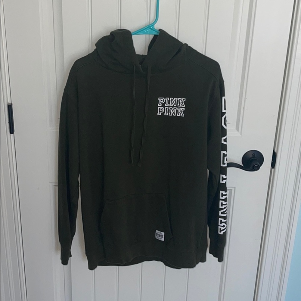 Olive green Victoria secret hoodie!